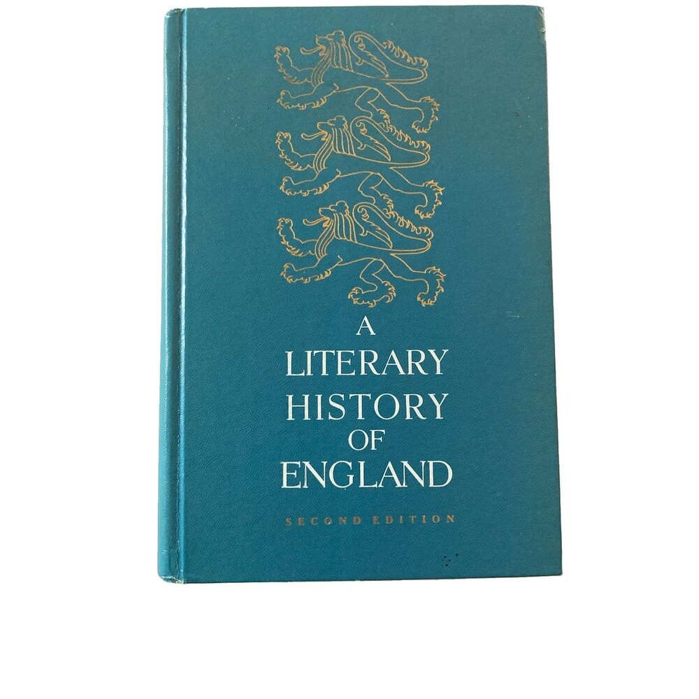 A Literary History Of England 2nd Edition Albert C. Baugh 1967
